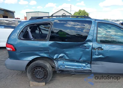 2002 Toyota Sienna Le from USA, damaged, VIN 4T3ZF13C52U468581